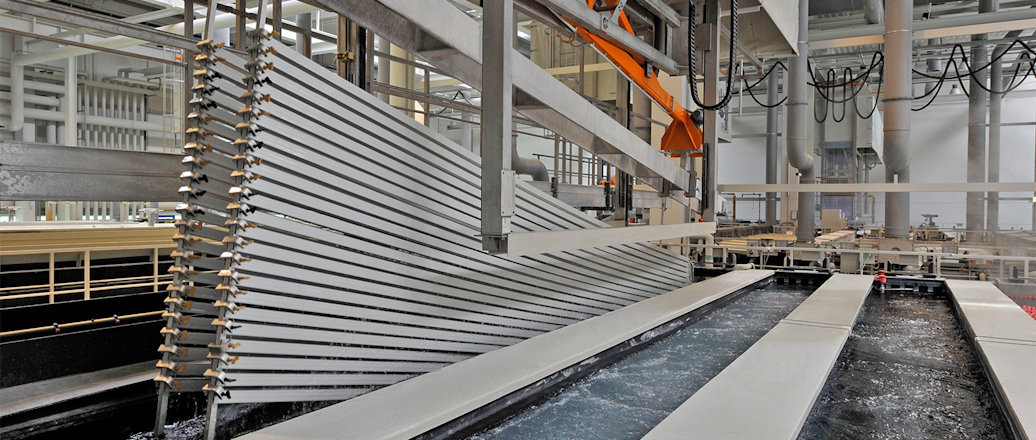 Anodizing header