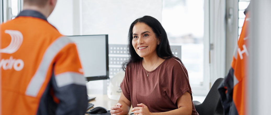 a person sitting at a desk