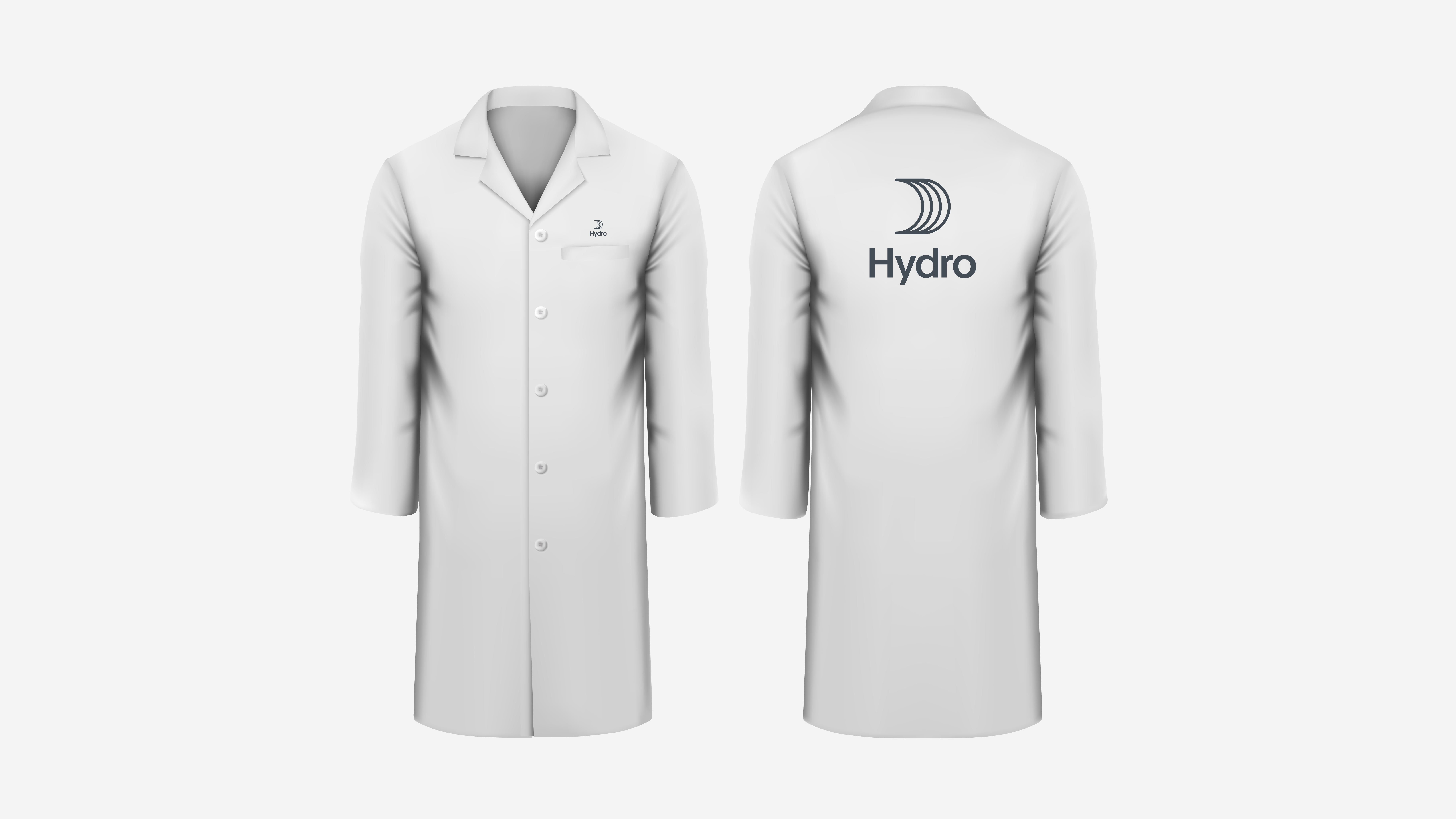 a pair of white t-shirts