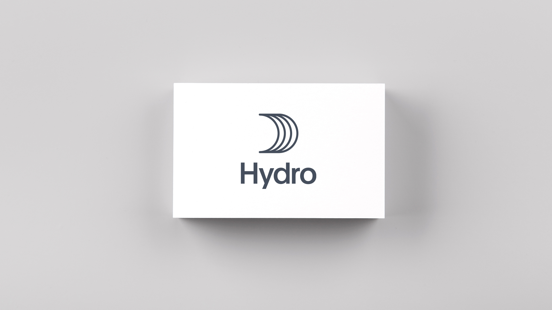 a white card with black text