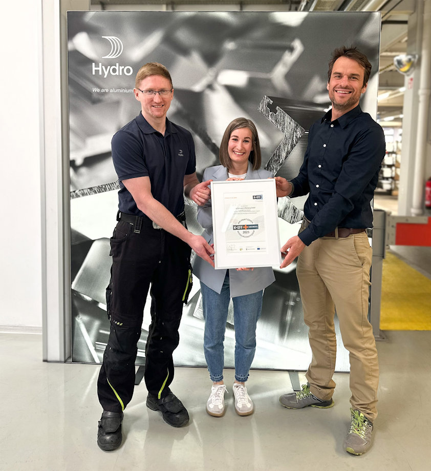 KEFF+ Check Label-Übergabe in Offenburg