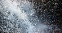 close up of water in motion
