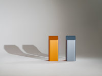 Recycling bins made of aluminium for Milan Design Week