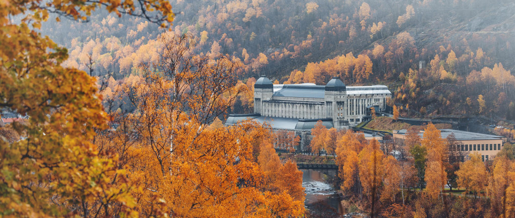 Hydro's Såheim hydroelectric power station at Rjukan