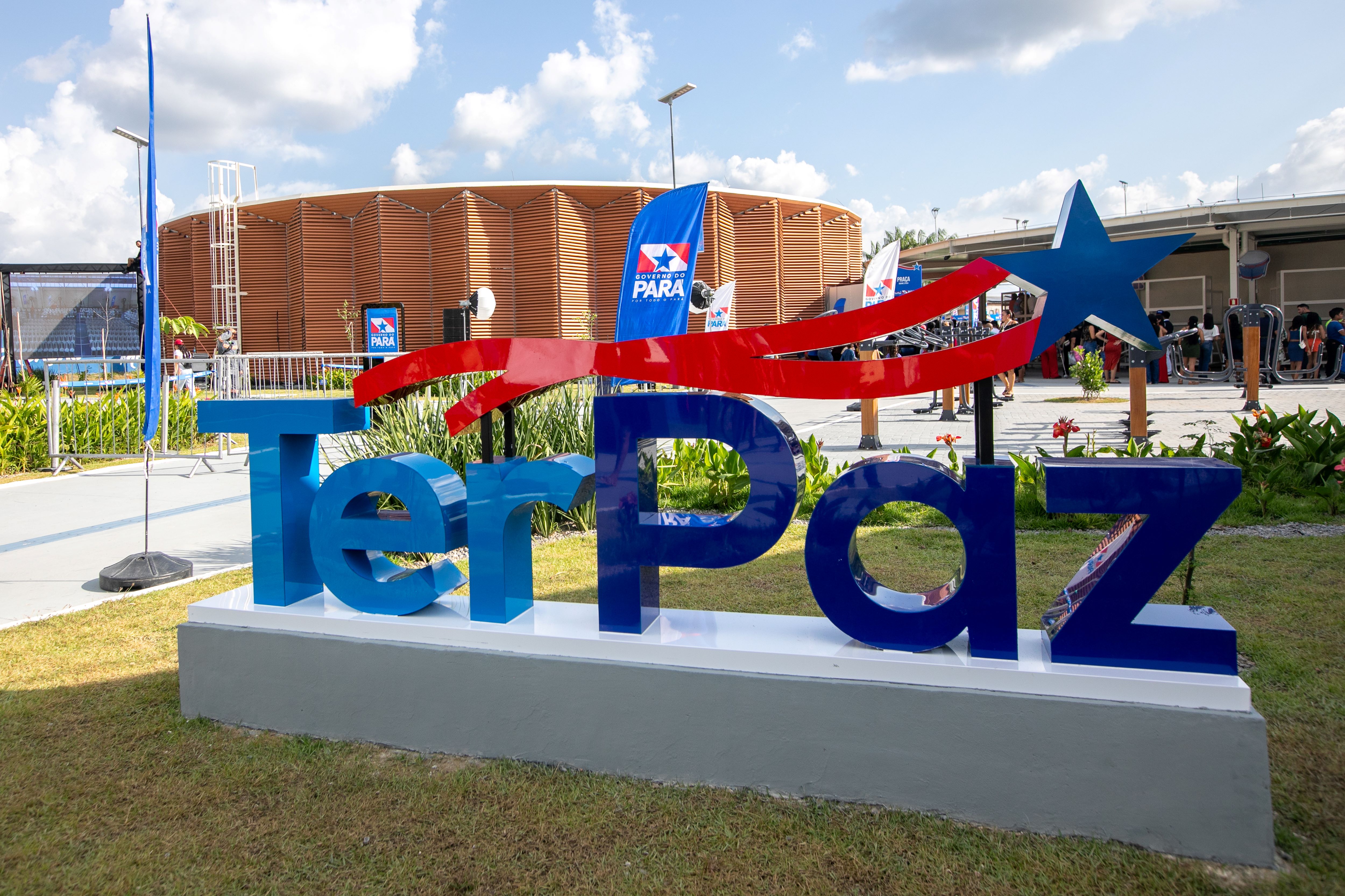 a group of blue and red tires