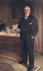 Painting of Sam Eyde