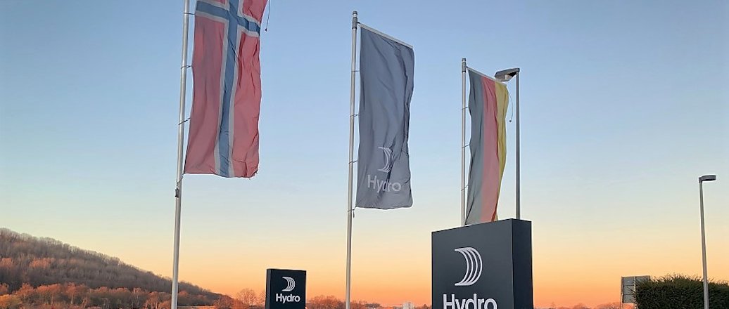 17 locations in Germany show they are Hydro - by the logo.