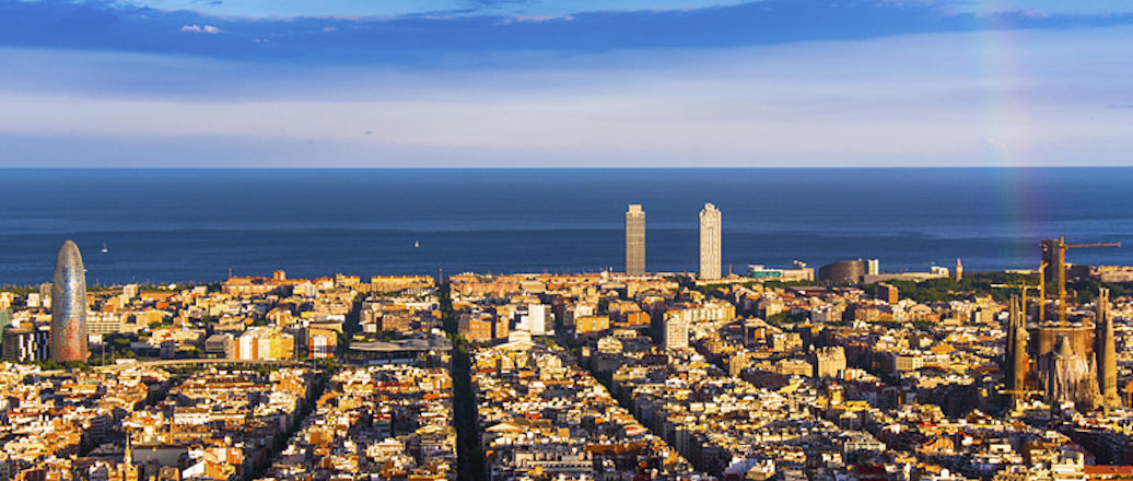Barcelona from above