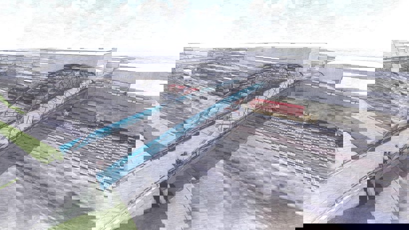 The upcoming hangar bridge in Trondheim is proposed to be built with aluminium